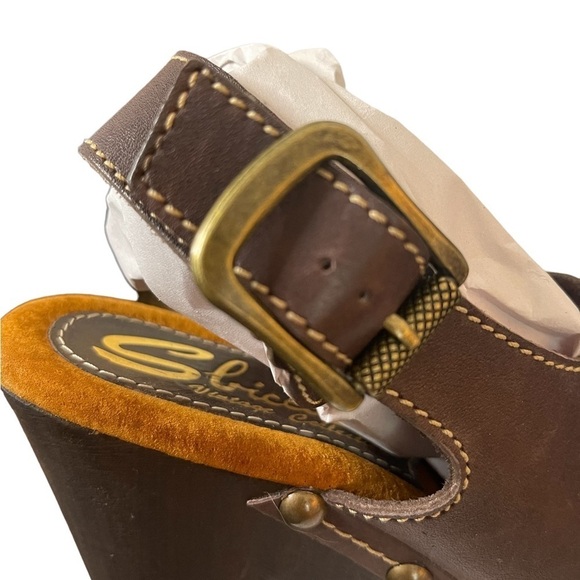 NWOT Sbicca Leather Heels Size 10 - Picture 3 of 11